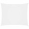 Xichuzi Toldo de Vela Rectangular de Tela Oxford Blanco 6x8 m, Toldo Vela, Toldos Exterior Terraza, Toldo para Sombra, Lona Sombra Exterior, Toldos para Patio