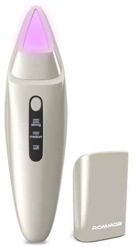 Plasma Ozone Acne Treatment Device, ROMMQB High Frequency Ozone Acne | Light Therapy Face Wand for Acne Remover, Scar, Spot, Pimple, Skin Rejuvenation, Skincare Skin Tightening for Women and Men