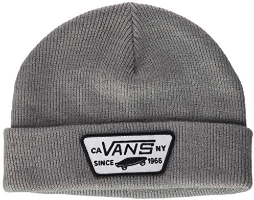 Vans Unisex Kinder Milford Jungen Beanie, grau meliert, Einheitsgröße