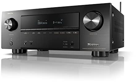 Denon AVR-X2600H 4K UHD AV Receiver | 2019 Model | 7.2 Channel, 95W Each | New Dolby Atmos Height Virtualization, Dual Subwoofer Outputs | 8 HDMI Inputs, 2 Outputs with eARC | AirPlay 2, Alexa & HEOS