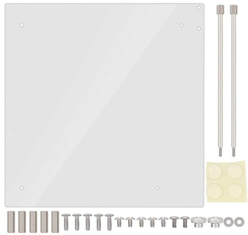 Bewinner Computer Motherboard Acrylic Frame For ITX Motherboard Open Frame Transparent Acrylic Overlock Computer Case DIY Base Stand For ITX Motherboard