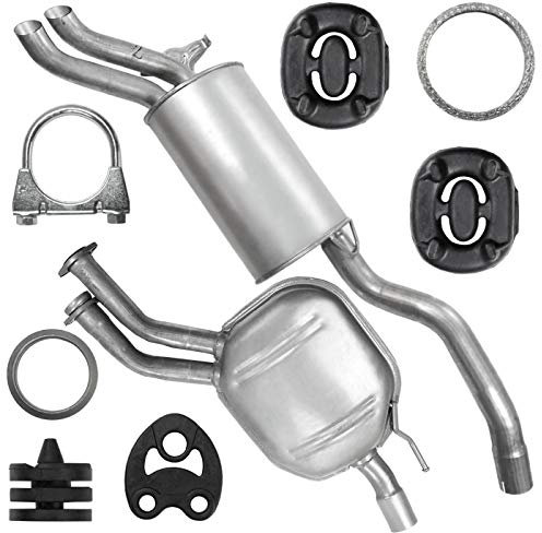 Auspuffanlage Schalldämpferset Auspuff für Mercedes 280 300 320 W124 2.8 3.0 3.2