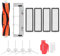 DingGreat Kit Accesorios de Recambio para Dreame F9 / Xiaomi Mijia 1C Aspiradora robot - 4 Cepillo Lateral, 1 Cepillo Principal, 4 Filtro HEPA, 1 Tapa del Cepillo Principal, 2 Cepillo de Limpieza