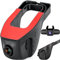 Retoo Auto Vorne Dashcam A mit G-Sensor, Autokamera Full HD mit 170 ° Weitwinkel, mit SD Karten Unterstützung, Bewegungserkennung, Dash Kamera für Android, USB, Parküberwachung