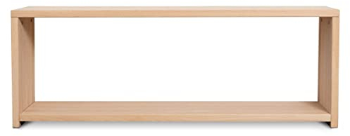 Ehrenkind® Spielregal aus massivem Buchenholz 110cm | Kinderregal Schuhregal | Anziehbank | Spielregal Kinder | Spielregal Kinderzimmer | Spielregal Baby