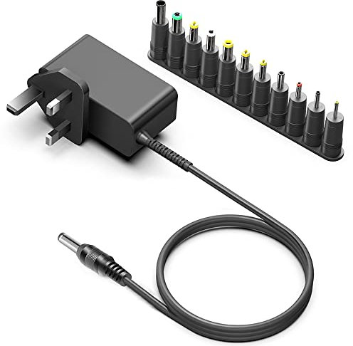 TAIFU 15V Power Supply Universal Charger for Anker NEBULA Capsule Max Mini Projector D2423 Kodak Luma 350 400 450 Projector Sony SRS-X55 SRS-XB3 SRS-BTX500 Speaker Dewalt DXAEPS14 Jump Starter Adapter