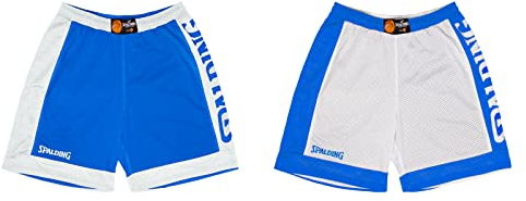 Spalding Reversible Basketballshorts Herren blau/weiß, M