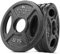 Amonax Hantelscheiben Set, 2,5kg, 5kg, 10kg Hantel Set für 50mm Olympia Gewichte Hantel Bar, Metall Hantelscheiben für Gewichtheben und Hip Thrust, hantelscheiben gusseisen für das Home Gym