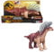 Mattel Jurassic World: Chaos Theory Netflix - Gigantic Trackers Bajadasaurus Action Figure Dinosaur Toy with Rampage Neck Attack, Evolution Spikes, Tail Whip, Digital Play, Ages 4 Years & Up, HTK80