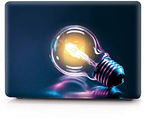 Kompatibel mit Huawei Matebook D14 2023 MDG-X MDG-16 MDF-08 MDF-X MDF-016 Hülle, niedliche Glitzerabdeckung (Farbe: Glühbirne 7)