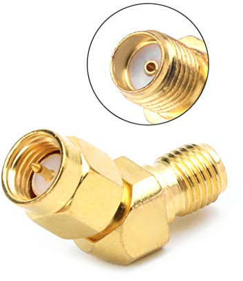 SMA-Stecker auf SMA-Buchse, 45° 135° Schrägadapter-Anschluss für FPV-Goggle Antenne Minix