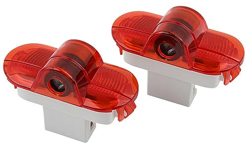 WEQTYSAB 2 Pcs Car Door Projector Lights, for Ford Mondeo 2007-2013 Car Door Welcome Lights Car Door Lights Projector Entry Lighting Puddle Lights