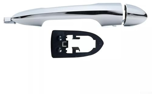 ReachMall Außentürgriff ohne Loch, Beifahrerseite Chrom Türgriff für AlfaRomeo für Mito 2008-2018 für Giulietta 2010-2020 für Lancia 156099956