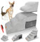 Masthome Dog Steps, 5-Step Detachable Dog Steps for Bed Sofa Couch, High-Density Foam Pet Stairs with Removable Washable Cover, Suitable for Small Dogs, Cats and Elder Pets, 80x40x60cm, 2/3/5 Steps