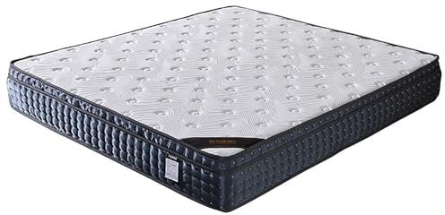 Matratze, 7,9 Zoll Hybridmatratze Einzelgröße mit atmungsaktivem Memory Foam und einzelnen Taschenfederkernen – mittelfeste Matratze,20cm,100x200cm