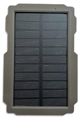 Kit de panneau solaire, Kit de panneau solaire for caméra de chasse, 3000mAh, 6V-12V, chargeur solaire Rechargeable for caméra de chasse, équipement de piège Photo Pour caméra de surveillance extérieu