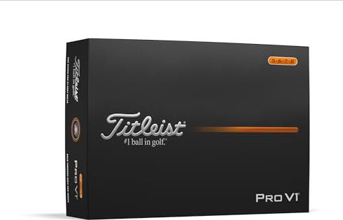 Titleist Pro V1 Golf Ball High Numbers 5-8, Pack of 12, White