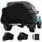 SIRUITON Housse de vélo pour Le Transport de 1 à 3 vélos, Housse de vélo pour l'extérieur en Tissu Oxford 420D avec Sangles et Sac de Rangement pour l'attelage arrière de la Voiture.