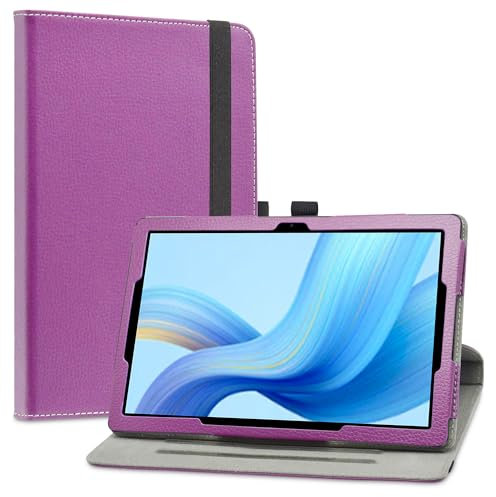 LiuShan Rotary Funda para Acer Iconia Tab P10 Tablet, Folio Soporte PU Cuero con Funda Caso para Acer Iconia Tab P10 (P10-21Q) Tablet 10.4 Pulgadas Tablet,Purple