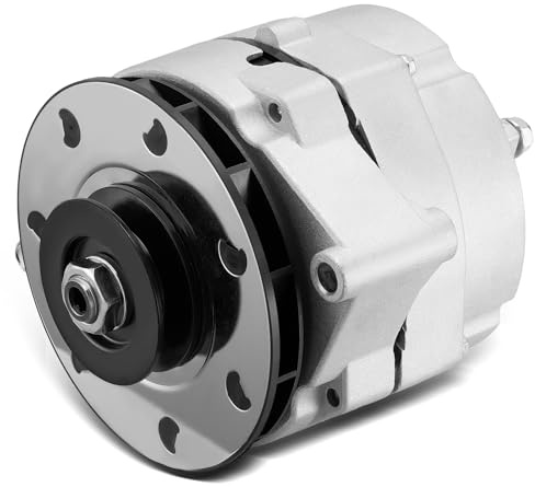 BDFHYK Lichtmaschine kompatibel mit Chevrolet G30/C20/K10/S10/K5 Blazer/Impala/Malibu/C10 1983-1990, kompatibel mit GMC G3500/C3500/K3500/C1500/K1500 1983-1990, ersetzt 72. 73-12 | Für Chevrolet Impala 3.8L V6 1983-1984, 4.3L 1985, Für C10 Suburban 6.2L V8 1983-1986, OE 7272-12, 7294-12, 0463060, 10463397