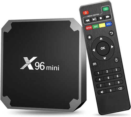 X96 Mini boitier IPTV Lecteur Multimédia de Diffusion en continu Android 11.0/Boîte TV 4K avec Amlogic S905W2 Quad-Core chipset, 64 Bits 2GB/16GB,WiFi,4K HD,H.265, X96Q