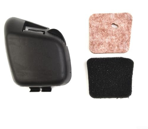 Kit filtro aria con parti di ricambio compatibile con tagliasiepi HS45 Set di manutenzione con 2 filtri e 1 alloggiamento del filtro, accessori professionali per attrezzi da giardino