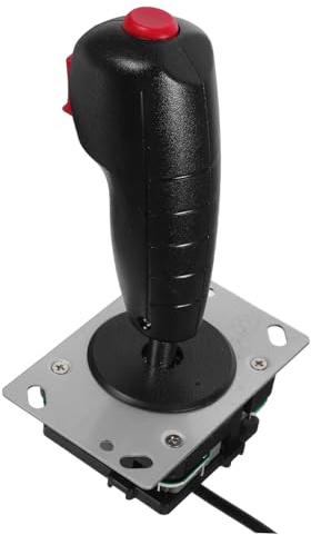 FELTECHELECTR Game Joystick Controller Für Flugspiele Mikroschalter-board Mit Vibrationsfunktion Für Realistische Steuerung Und Verbesserte Gaming-erfahrung Ersatz-joystick Für Simulationen
