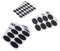 DINHEAROM 148 piezas Etiquetas Adhesivas para Frascos de Especias Impermeables y Clasificadoras para Organizar y Etiquetar Botellas Cocina