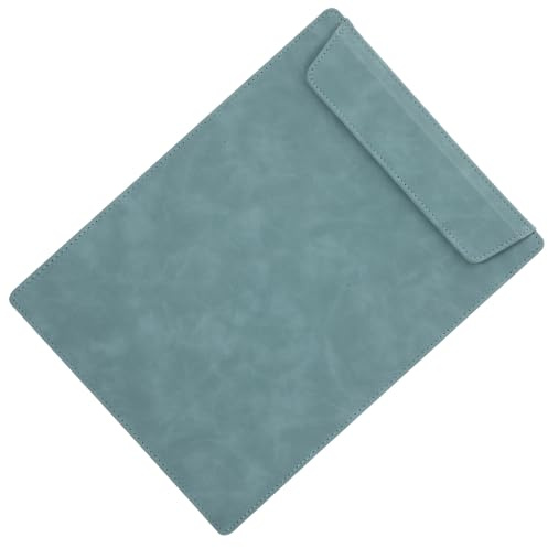 ZUNOXAZ Leder Schreibunterlage A4 mit Magnetfunktion für Büro und Formelle Anlässe Flexibles Klemmbrett Einfach Jederzeit Überall zu Schreiben