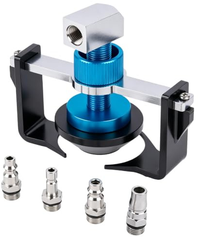 Universeller Bremsentlüftungsgerät Adapter 22-58mm mit 4 Schnellkupplungen, Verstellbarer Bremsflüssigkeitsbehälter-Adapter für Bremsenentlüftungsgerät aller gängigen Fahrzeugmarken