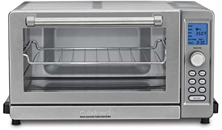 Cuisinart TOB-135N Deluxe Convection Toaster Oven Broiler, Stainless Steel