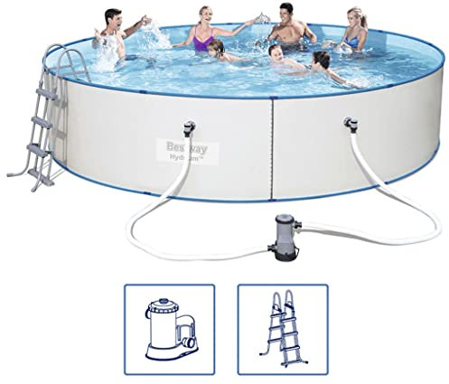 Bestway Hydrium Pro Schwimmbad Set Stahlrahmen 488x107 cm 56607
