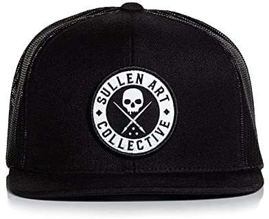 Sullen Men's BOH Trucker Snapback Hat Black