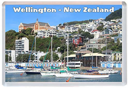 Wellington - New Zealand - Jumbo Fridge Magnet BBSM263