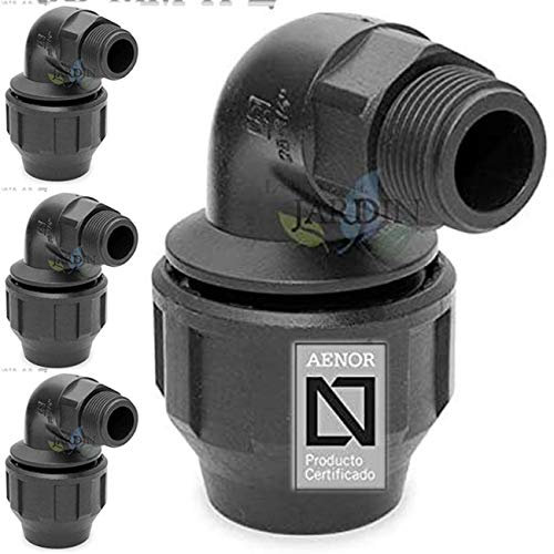 Pack 4 x CODE MACHO POLYESTER 32 mm x 1. Produit certifié AENOR utilisé dans les tuyaux PE 32 mm pour la plomberie, l'irrigation et les chantiers.