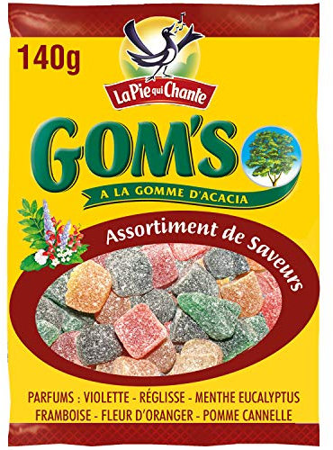 La Pie qui Chante - Gom's Assortiment de Saveurs 140 g