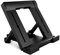 WD&CD Soporte Tablet, Universal Soporte Ajustable Soporte multiángulo portátil, Soporte para 7-10'' de Móvil y Tableta, Negro