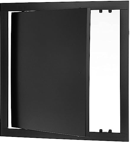 300x300mm Anthrazit ABS Kunststoff Revisionsklappe Revisionstür Wartungstür Wartungsklappe Revision Tür