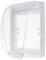 Waterproof Switch Cover Box Plastic Clear Wall Light Panel Socket Guard Doorbell Flip Cap Cover