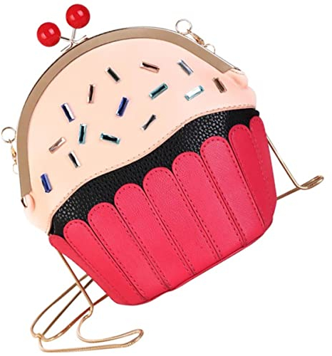 SHERCHPRY Schulter Tasche Für Mädchen Kreative Ein Schulter Tasche Freizeittasche Dating Schultertasche in Kucheneisform Aus Hochwertigem Material Mit Mittlerer Kapazität Für Camping Und