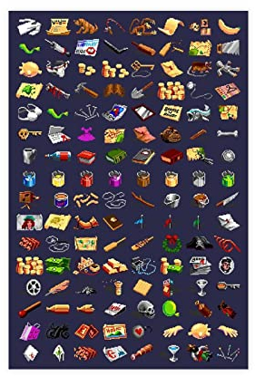 Abenteuerspiele, Monkey Island, Leinwand-Poster, Schlafzimmer, Dekoration, Sport, Landschaft, Büro, Raumdekoration, Geschenk, Rahmen-Stil, 30 x 45 cm, 2 Stück