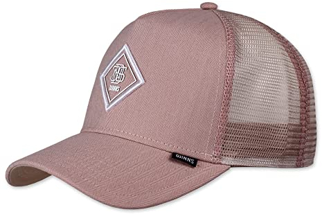 Djinns - Fine Herringbone (Rose) - Trucker Cap Meshcap Hat Kappe Mütze Caps