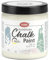 Viva Decor Chalk-Paint - White Chocolate - Weiß 250ml - Kreidefarbe für Möbel, Wand und Deko, Mattes Finish, Wasserbasiert. Ideal für Shabby Chic & Vintage Look für Holz & andere Oberflächen