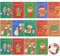 Aohcae 24 Stück Weihnachts Mini Notizblock, Weihnachten Notizblöcke Mini Notizblock Kinder Weihnachten Mini Notizbuch für Kinder Weihnachtsgeschenke, Strumpffüllung, Zufälliger Stil (B)