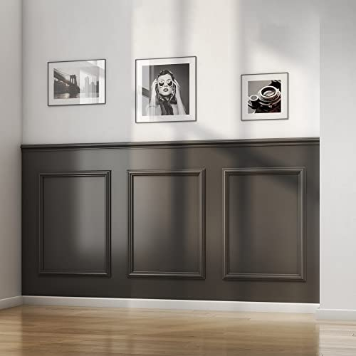 Cheshire Mouldings WPKT1 Dado Wall Panelling Kit | 9 x 45 x 2000mm | Decorative MDF Panels for Interior Walls & Home Decor