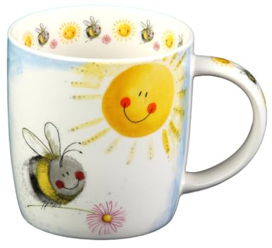 Alex Clark M105 Bee Happy Mug Happy Bee in Sunshine