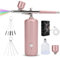 Airbrush Kit with Compressor, Portable Airbrush Kit, Cordless Paint Sprayer with 0.3mm Nozzle, Handheld Air Brush for Make up, Skin Care, Nail Art, Cake Decor, Model Painting