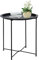 Beistelltisch rund, Kleiner Tisch, Couchtisch klein, Couchtisch, Teetisch, Nachttisch,2 Ebenen Beistelltisch Metalltablett Stauraum Snacktisch, Sofatisch für Wohnzimmer Schlafzimmer, Nachttisch modern