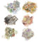 Gogogmee Aufkleber Handmade 600 Blatt Washi Sticker Set Dekorationsaufkleber Sammelalbum Aufkleber Ästhetisches Sammelalbum Zubehör Tagebuch Aufkleber Album Aufkleber Sammelalbum Dekorative Aufkleber