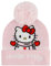 Concept One Unisex-Erwachsene Hello Kitty, Adult Women's Cuffed Knit Cap with Pom, Snowman Design Beanie-Mütze, Pink, Einheitsgre